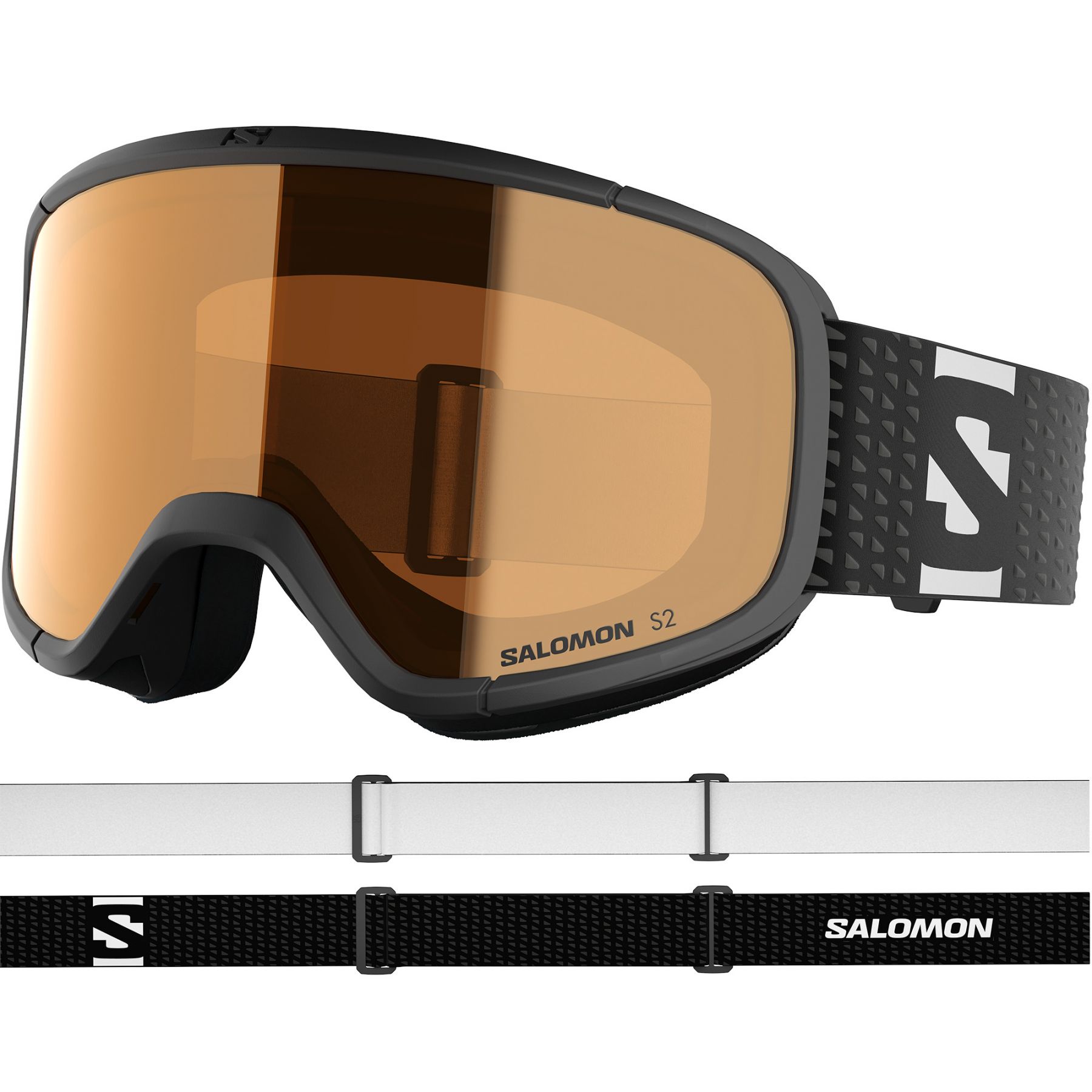 Salomon Lumi Access, gafas de esquí, junior, negro
