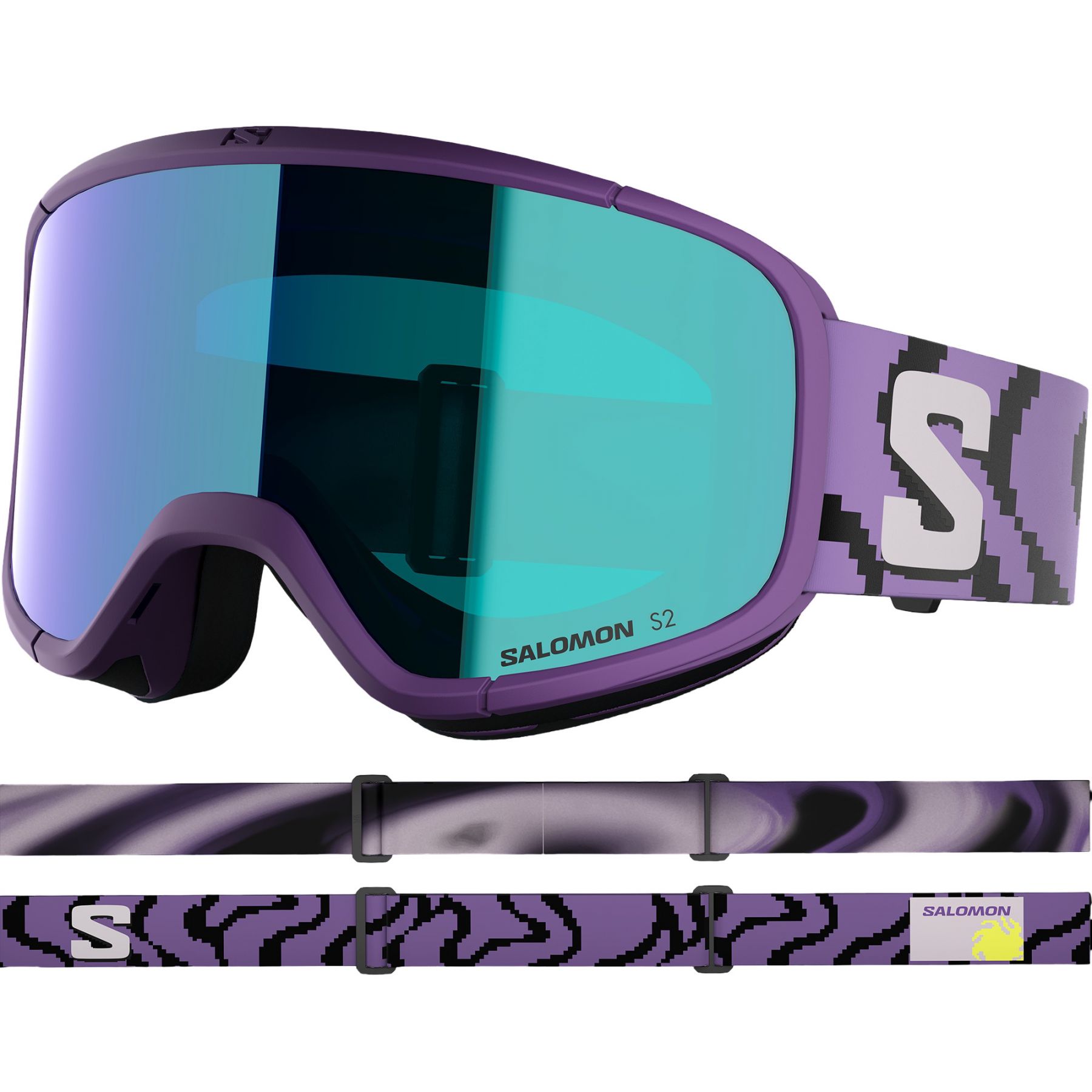 Salomon Lumi, gafas de esquí, junior, lila