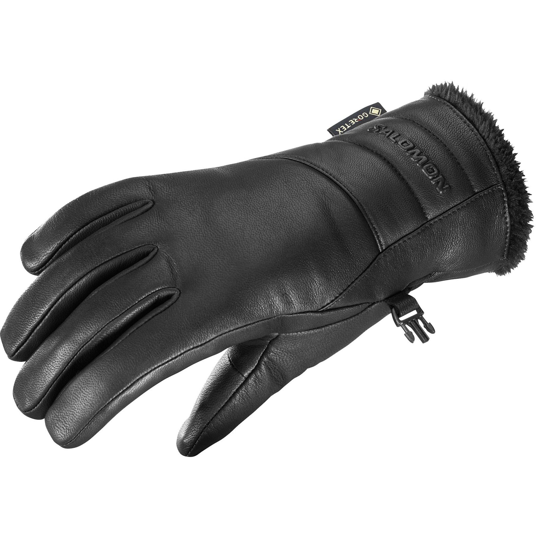 Salomon Native Gore-Tex W, guantes, mujer, negro