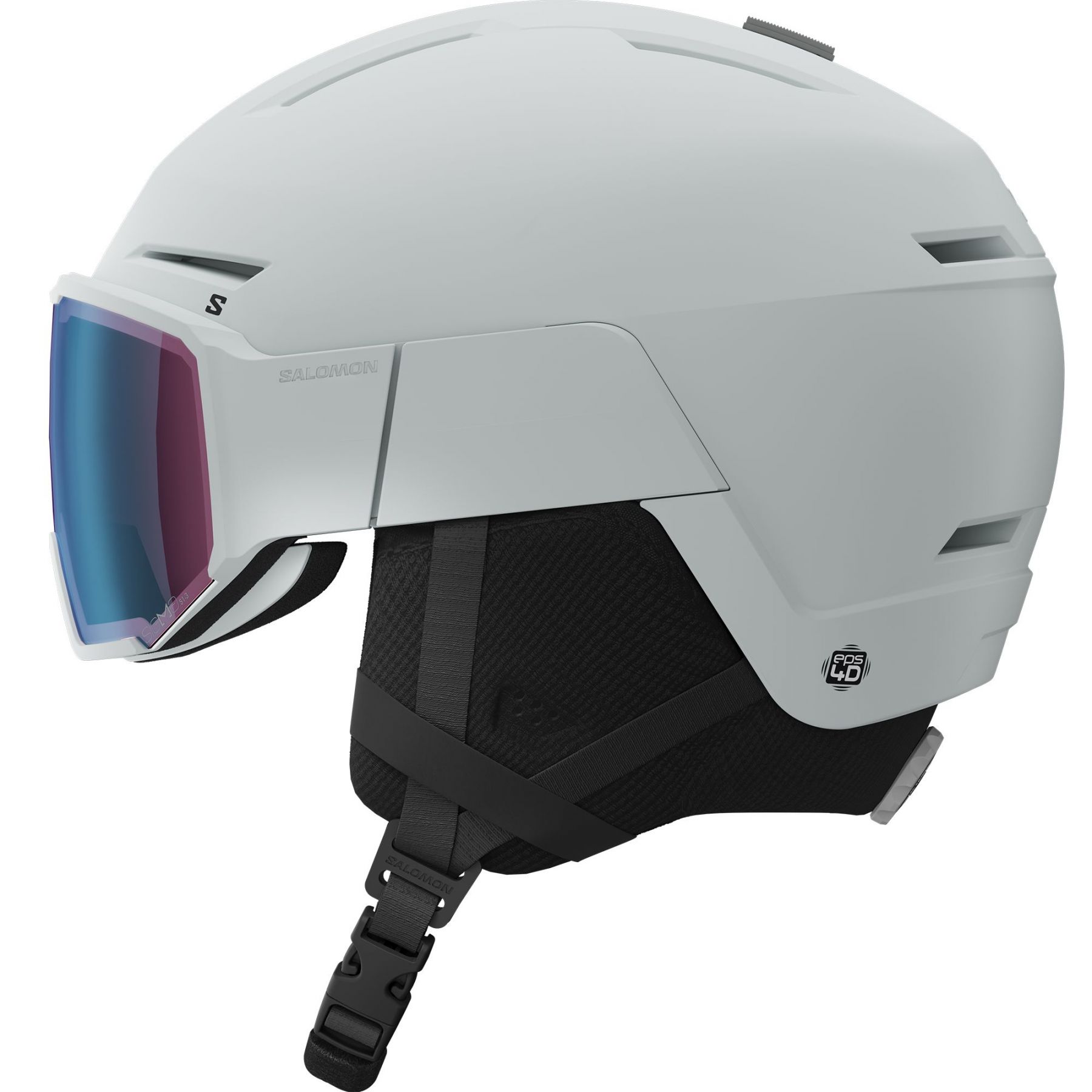 Osmo Pro Sigma Photo, casco de esquí con visera, azul claro