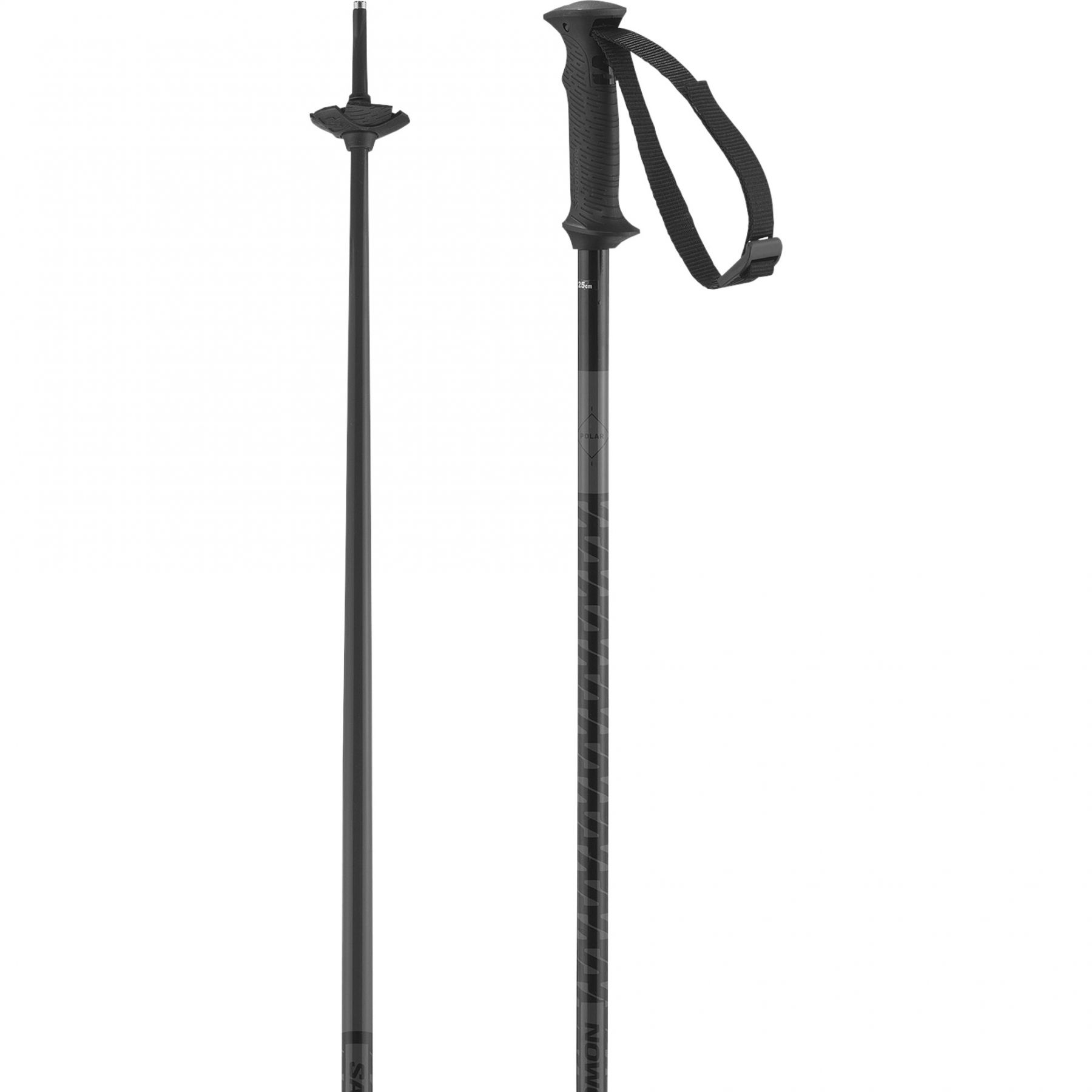Salomon Polar Access, bastones de esquí, negro