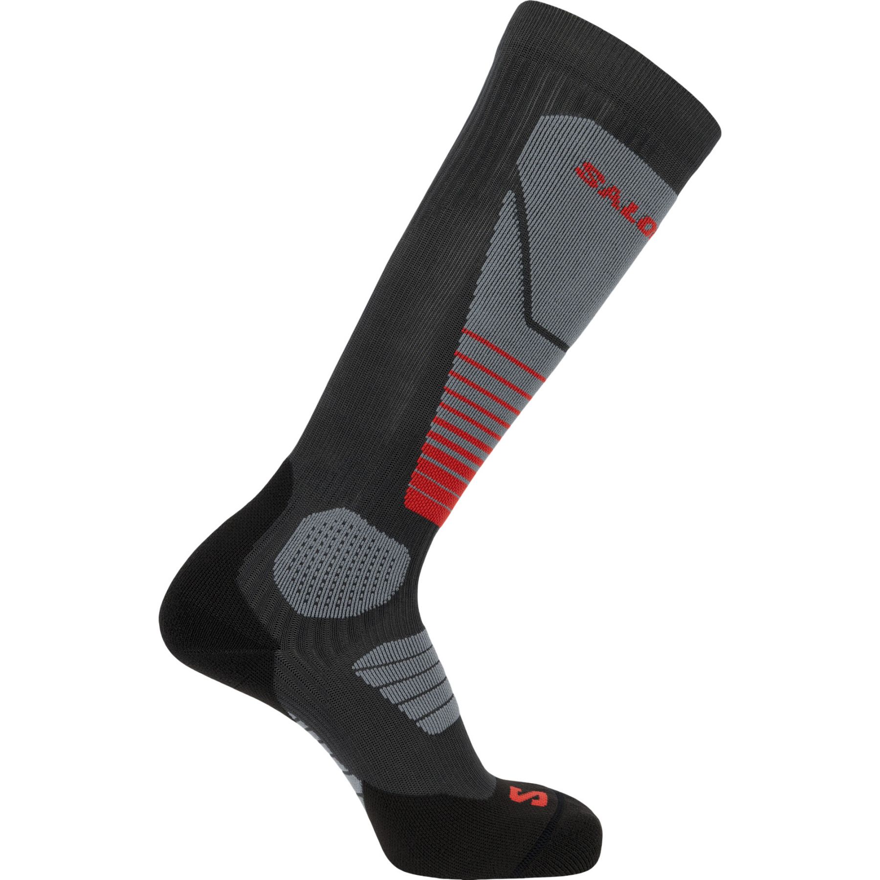 Salomon S/Pro, calcetines de esquí, negro/gris