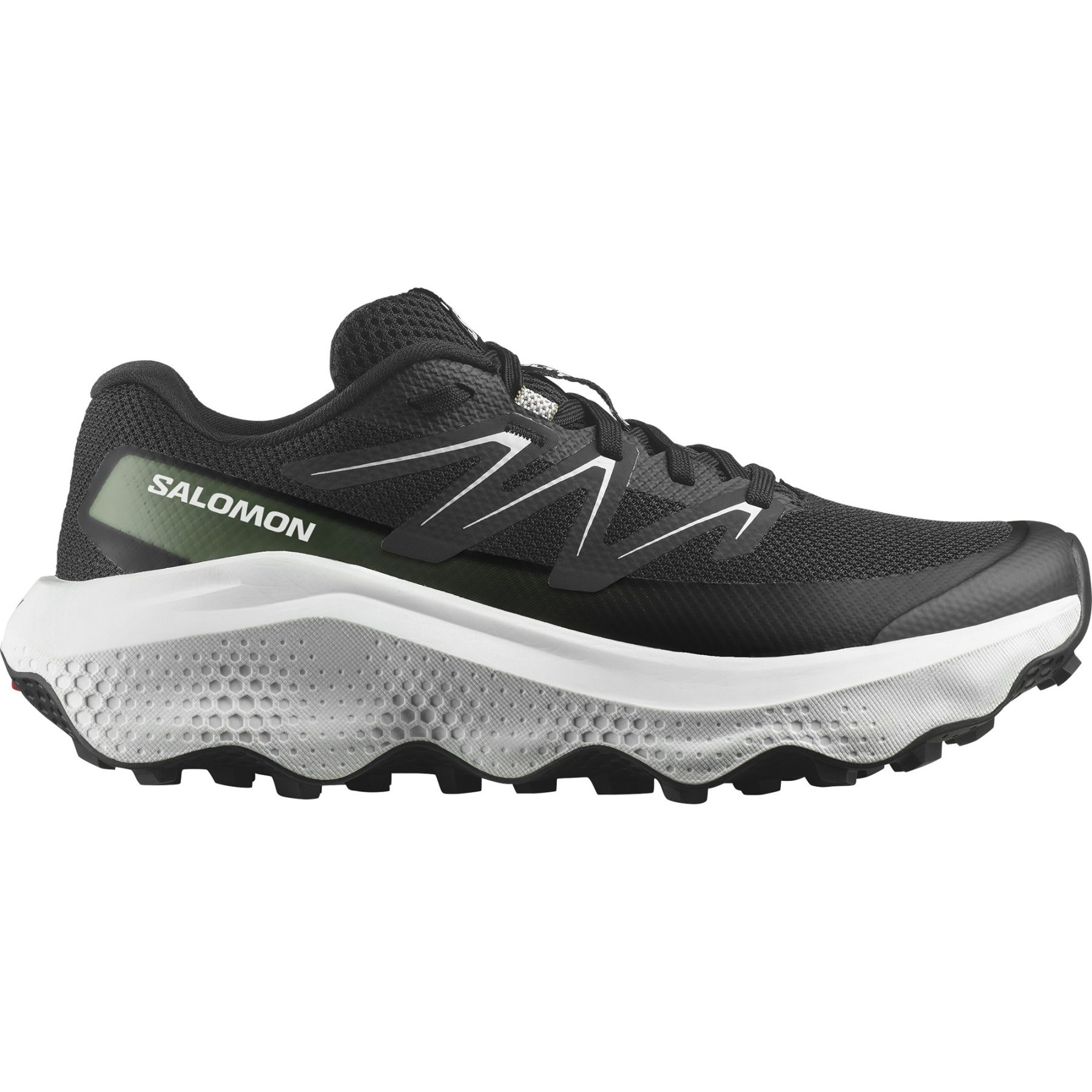 Salomon Ultra Flow 2, zapatillas de running, mujer, negro/blanco