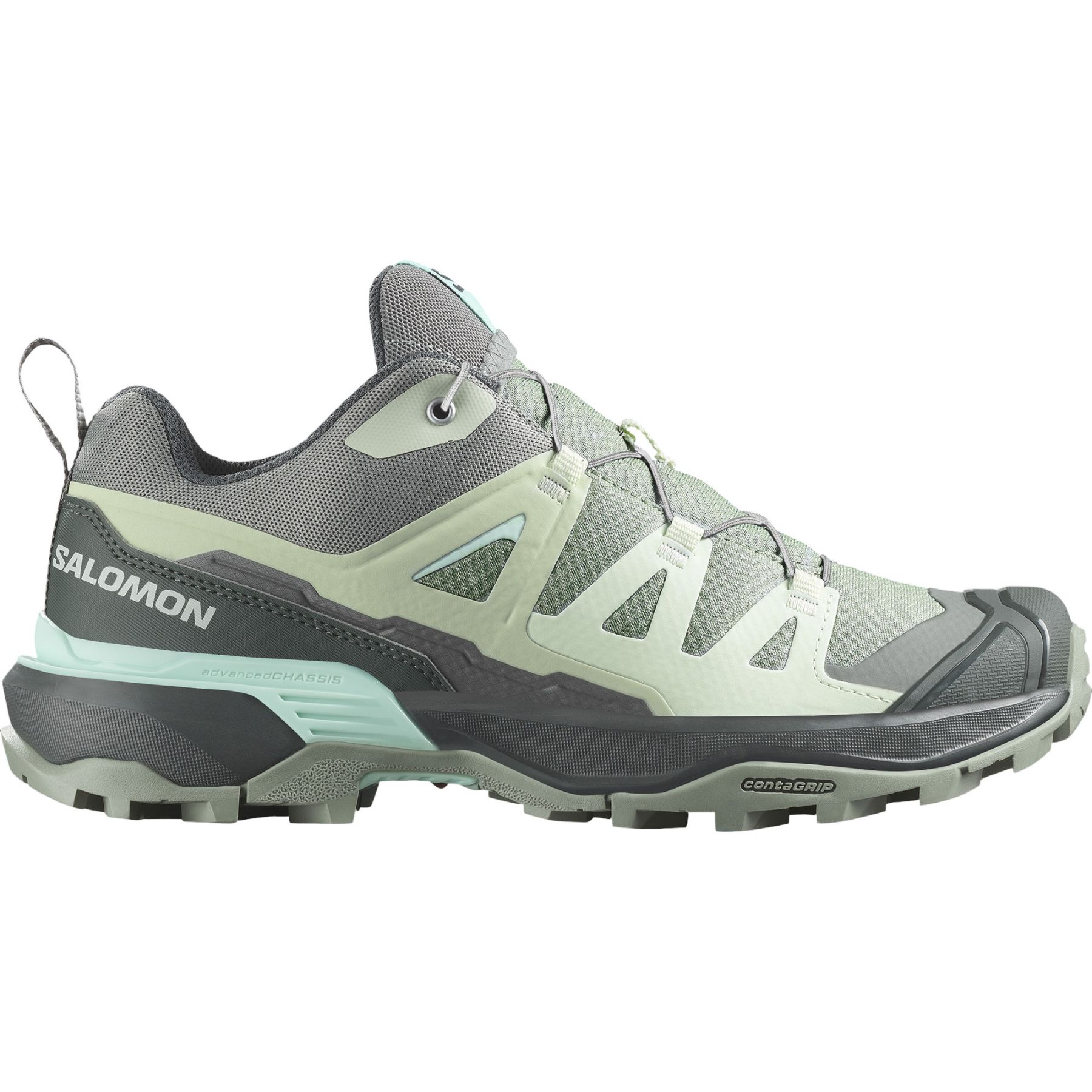 Salomon X Ultra 360, zapatos de senderismo, mujer, verde