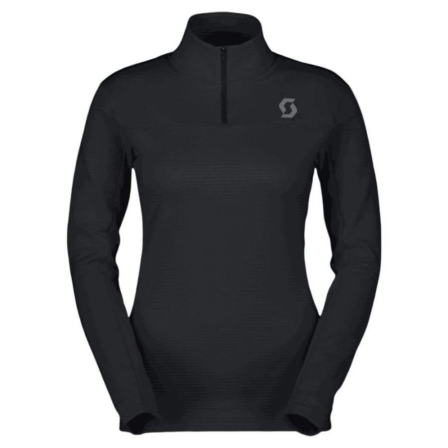 Scott Defined Light, sudadera polar, mujer, negro