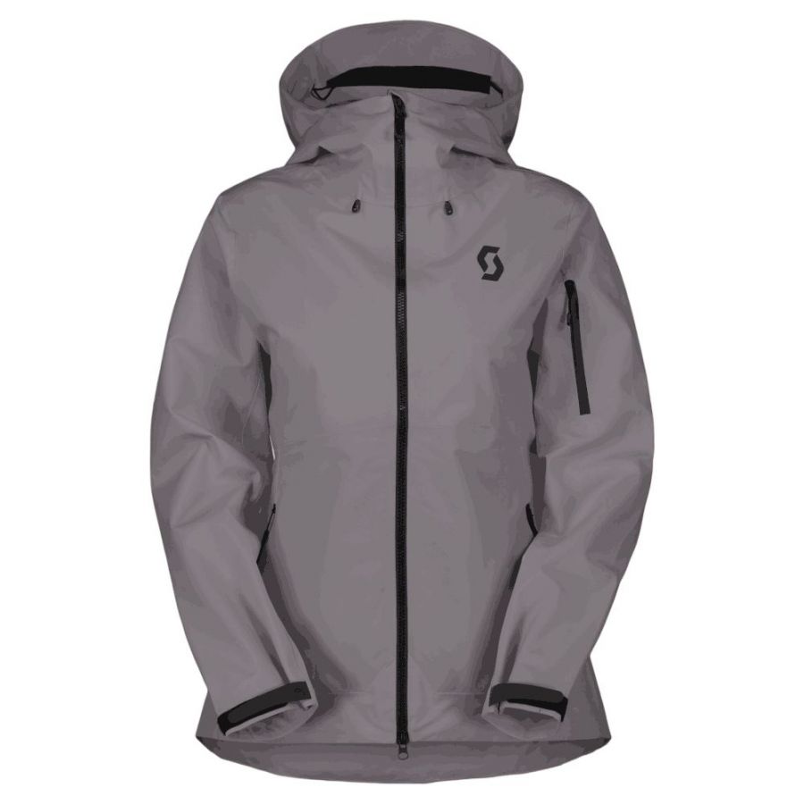 Scott Explorair 3L, chaqueta hardshell, mujer, gris