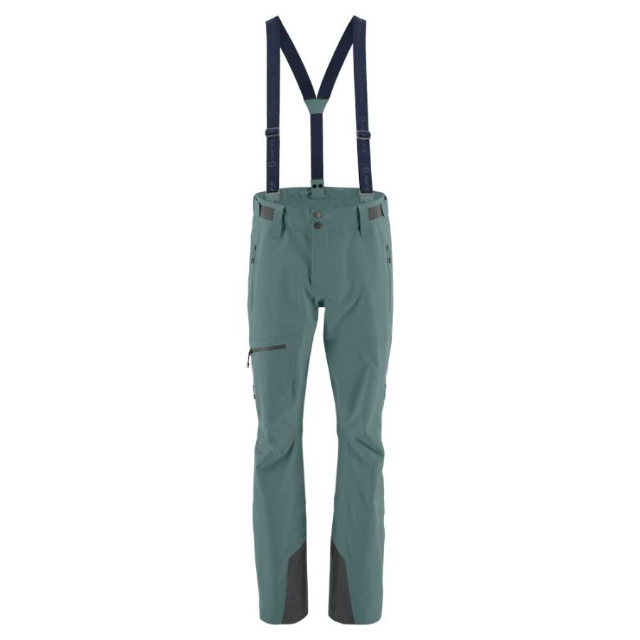 Scott Explorair 3L, pantalones hardshell, hombre, azul claro