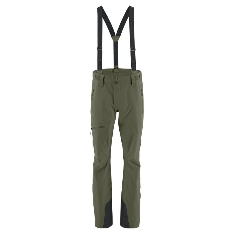 Scott Explorair 3L, pantalones hardshell, hombre, verde oscuro