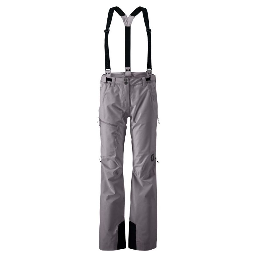 Scott Explorair 3L, pantalones hardshell, mujer, gris