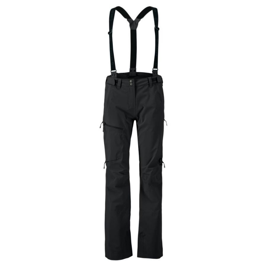 Scott Explorair 3L, pantalones hardshell, mujer, negro