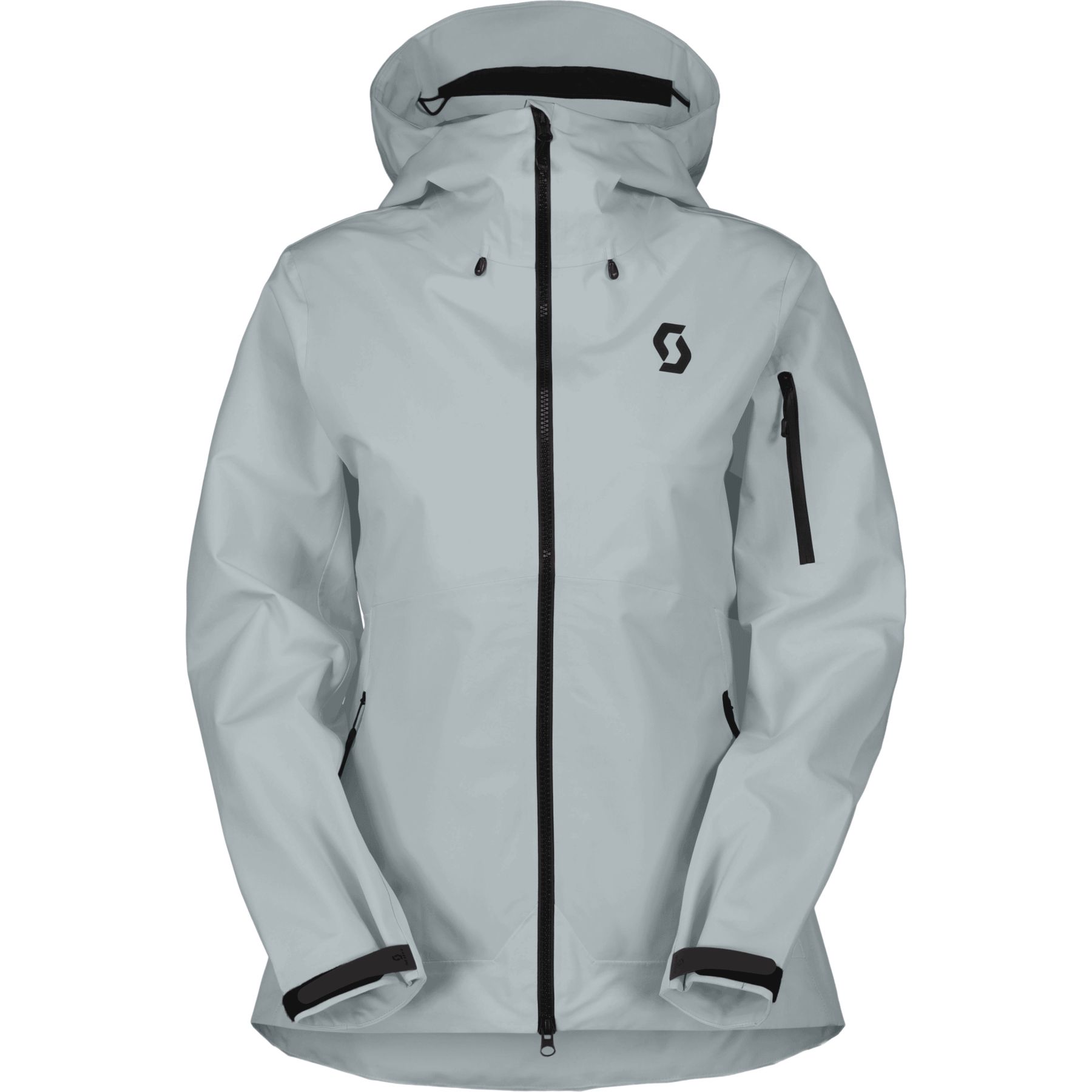 Scott Explorair GTX 3L, chaqueta hardshell, mujer, azul