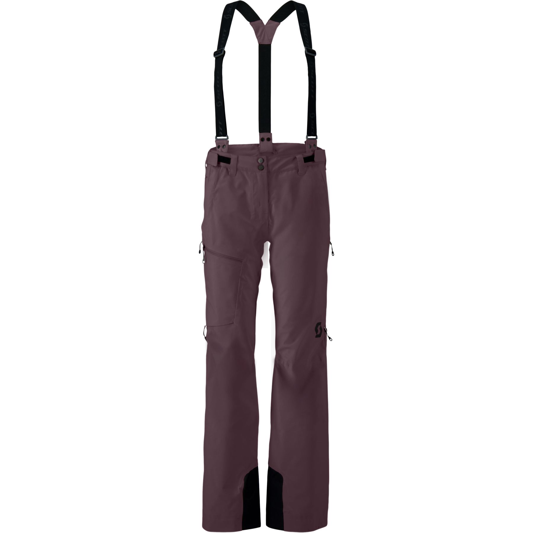 Scott Explorair GTX 3L, pantalones de esquí, mujer, burdeos