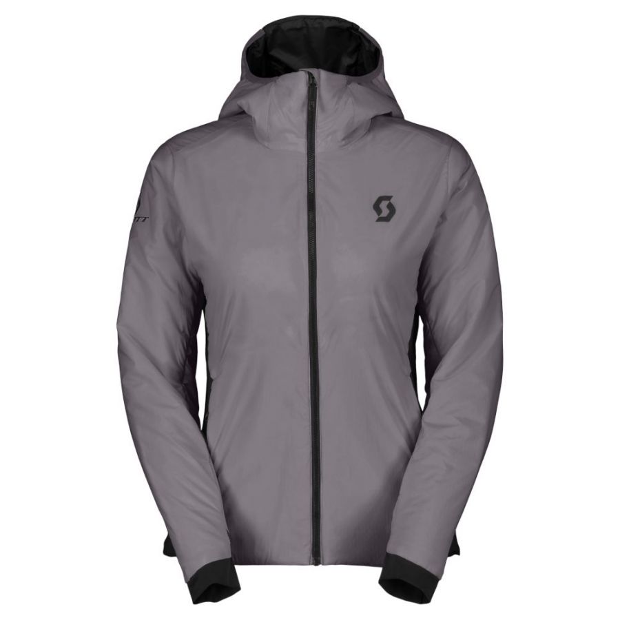 Scott Insuloft Light, chaqueta, mujer, gris/negro