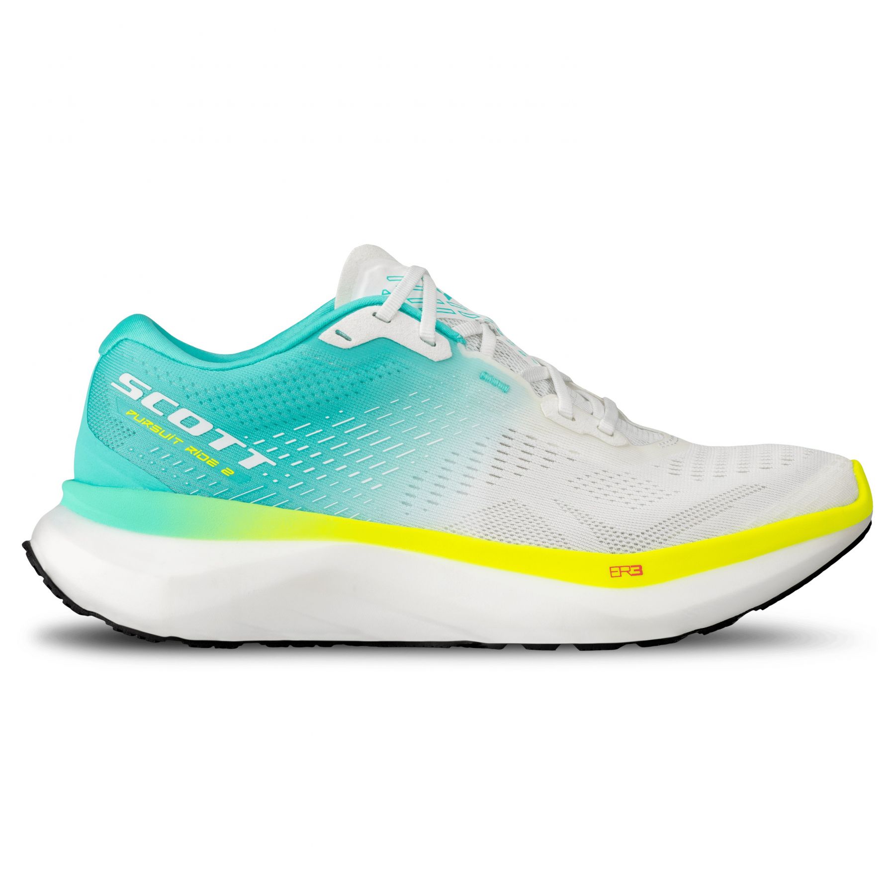 Scott Pursuit Ride 2, zapatillas running, mujer, verde/blanco