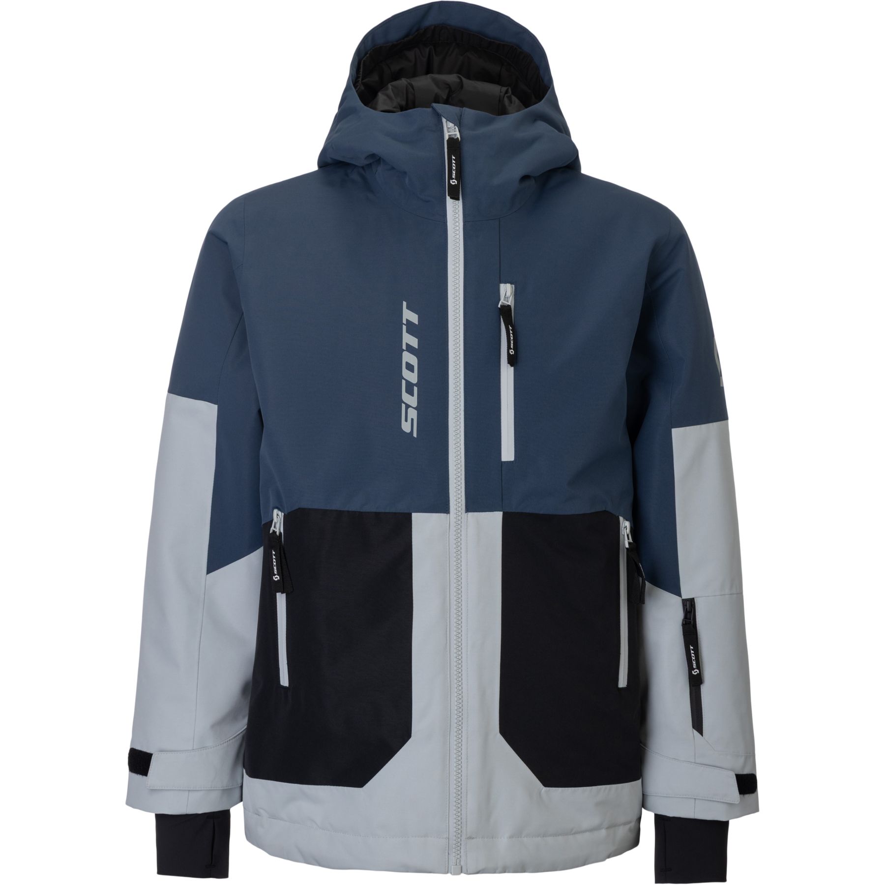 Scott Vertic Dryo, chaqueta de esquí, junior, azul