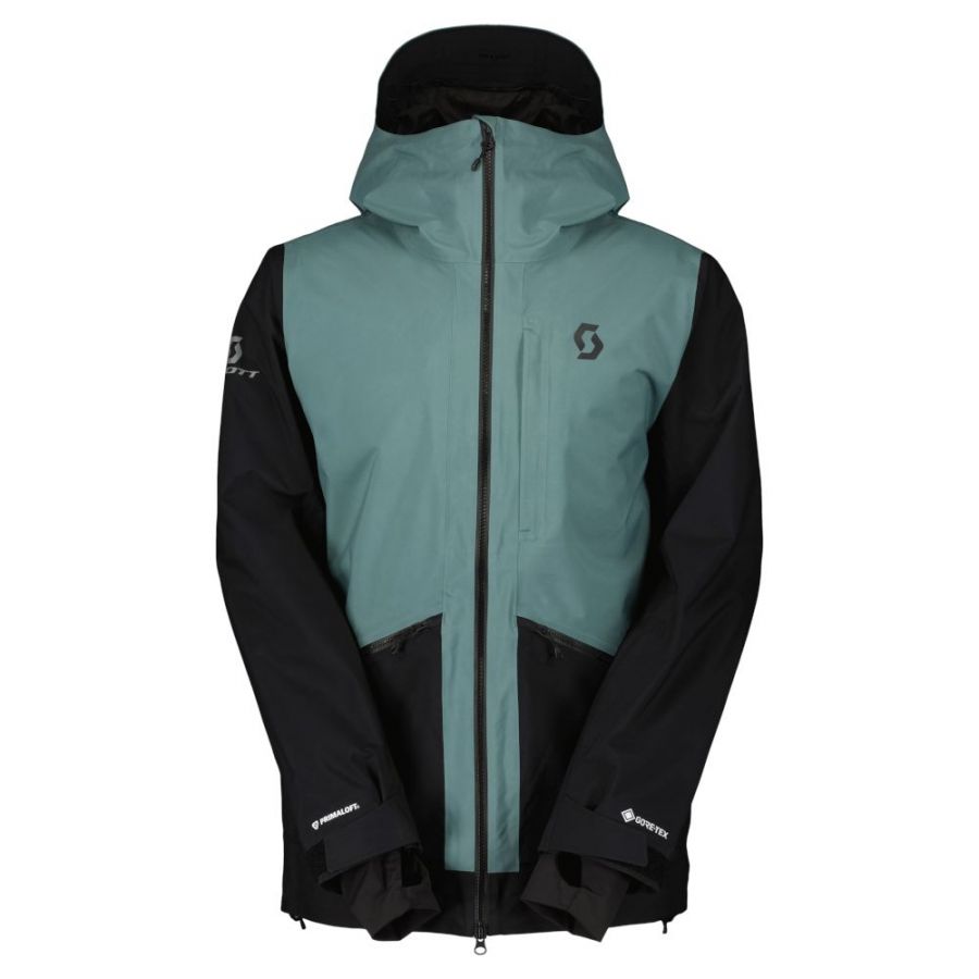 Scott Vertic GTX 2L PL, chaqueta hardshell, hombre, azul claro/negro