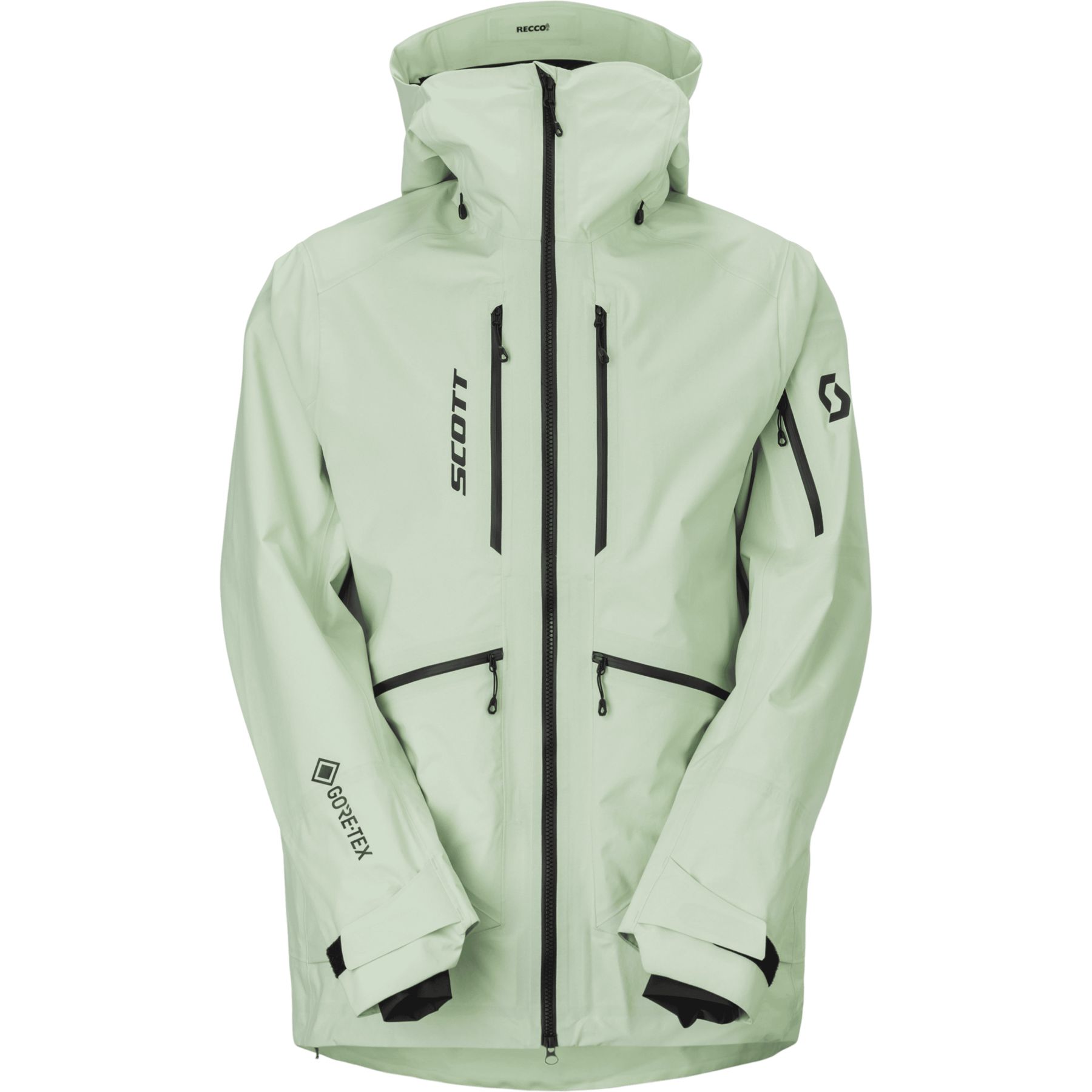 Scott Vertic GTX 3L, chaqueta hardshell, hombre, verde