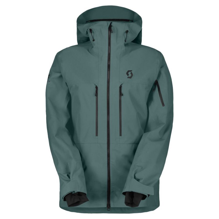 Scott Vertic Ripstop 3L, chaqueta hardshell, hombre, azul claro
