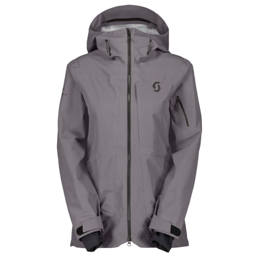 Scott Vertic Ripstop 3L, chaqueta hardshell, mujer, gris