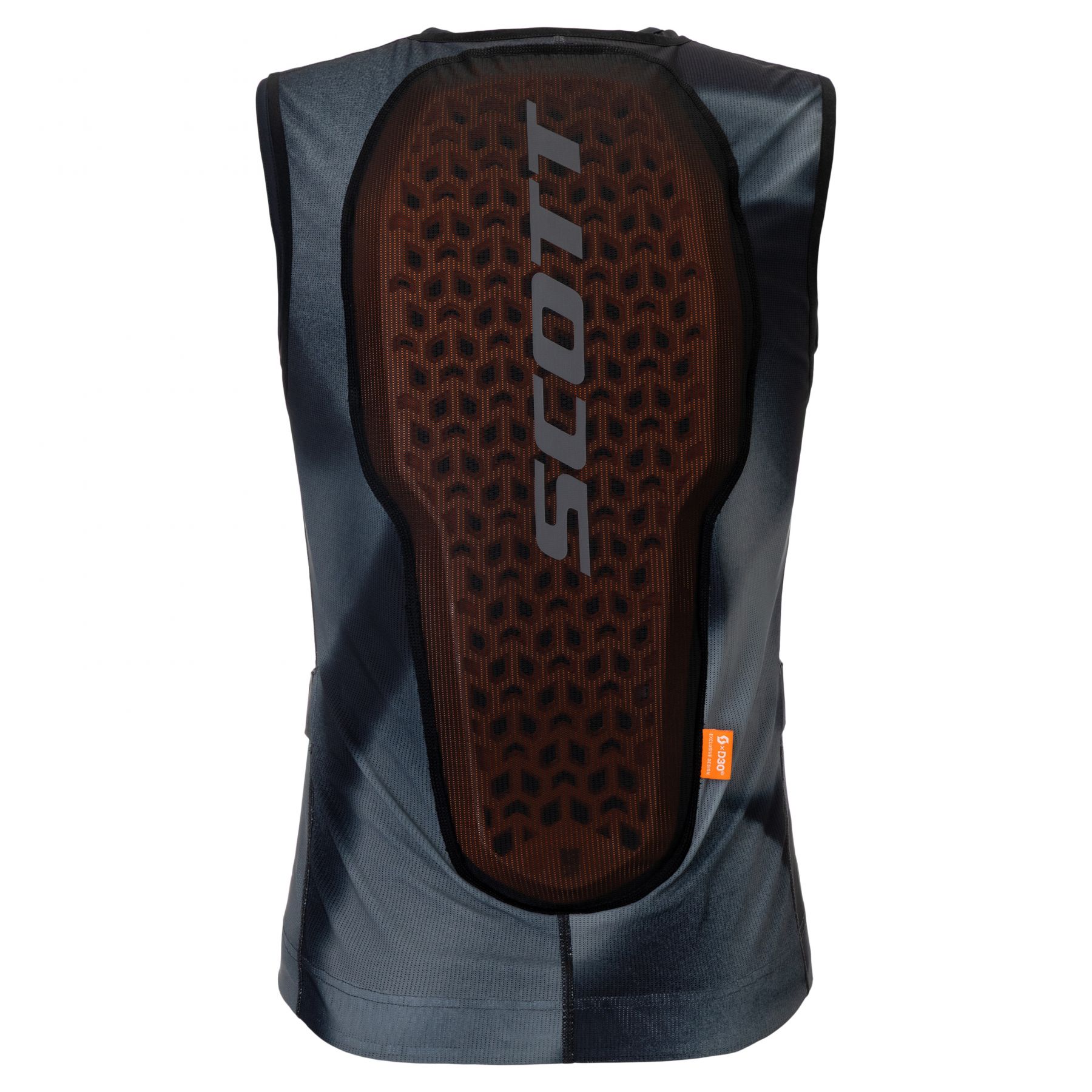 Scott Vest airflow, protector de espalda, hombre, negro/gris