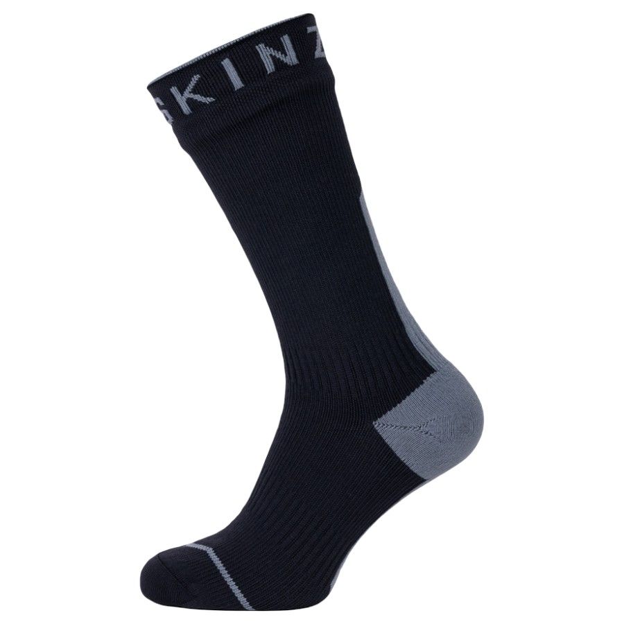 Sealskinz Briston, calcetines, negro/gris