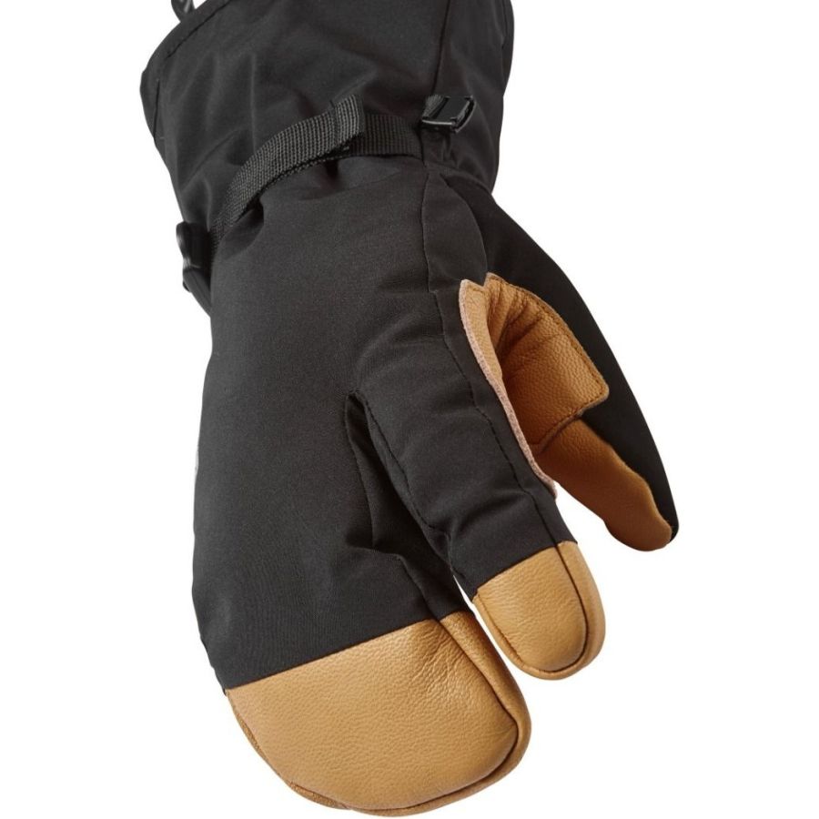 Sealskinz Congham, 3 dedos, guantes, negro