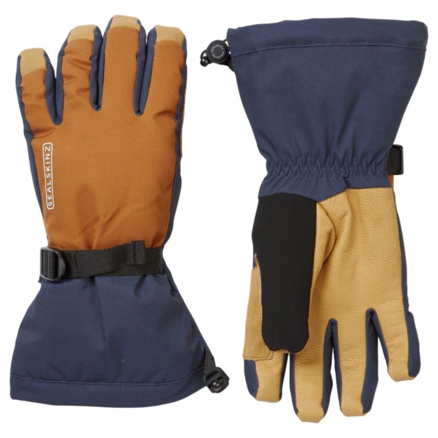 Sealskinz Fransham, guantes, naranja