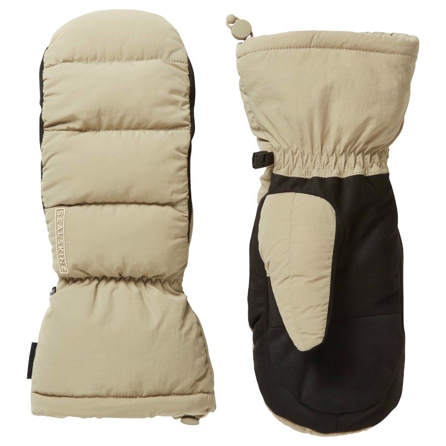 Sealskinz Langley, manoplas, mujer, beige