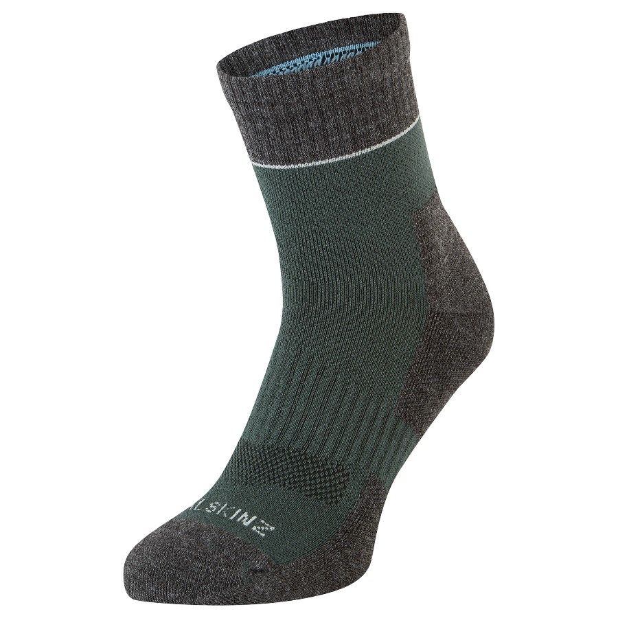 Sealskinz Morston, calcetines, verde oscuro