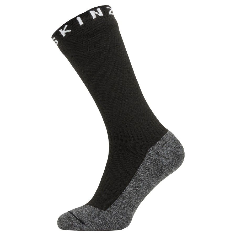 Sealskinz Nordelph, calcetines, negro/gris