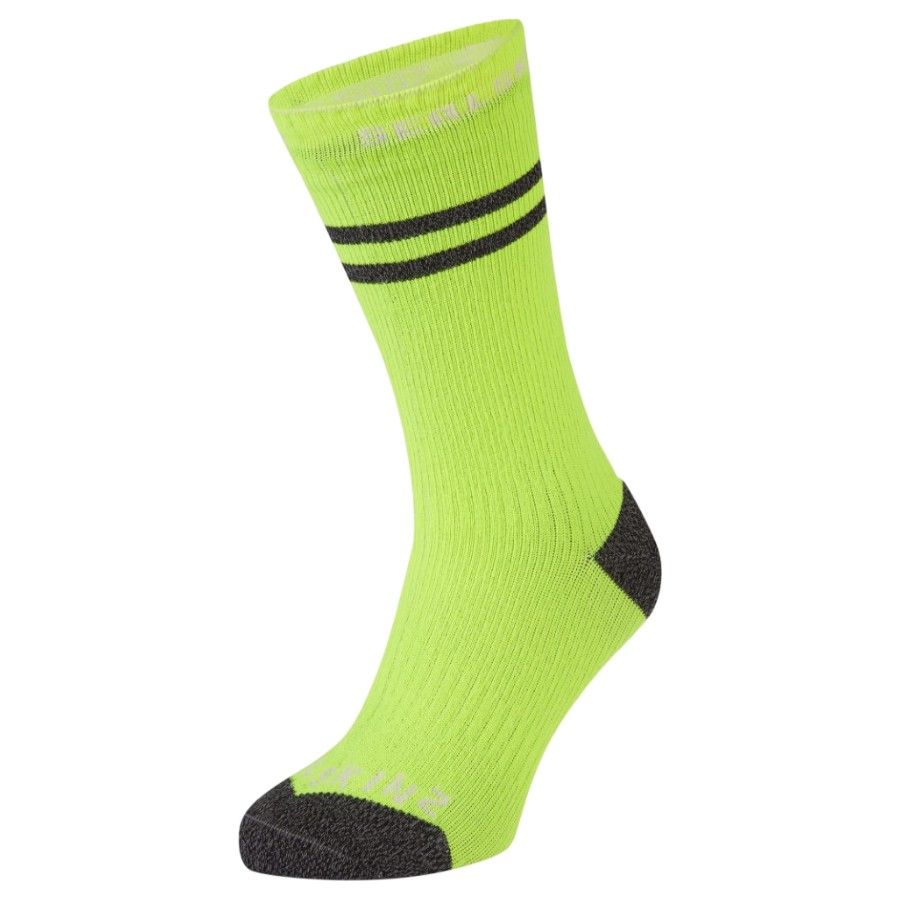 Sealskinz Scoulton, calcetines, neón amarillo