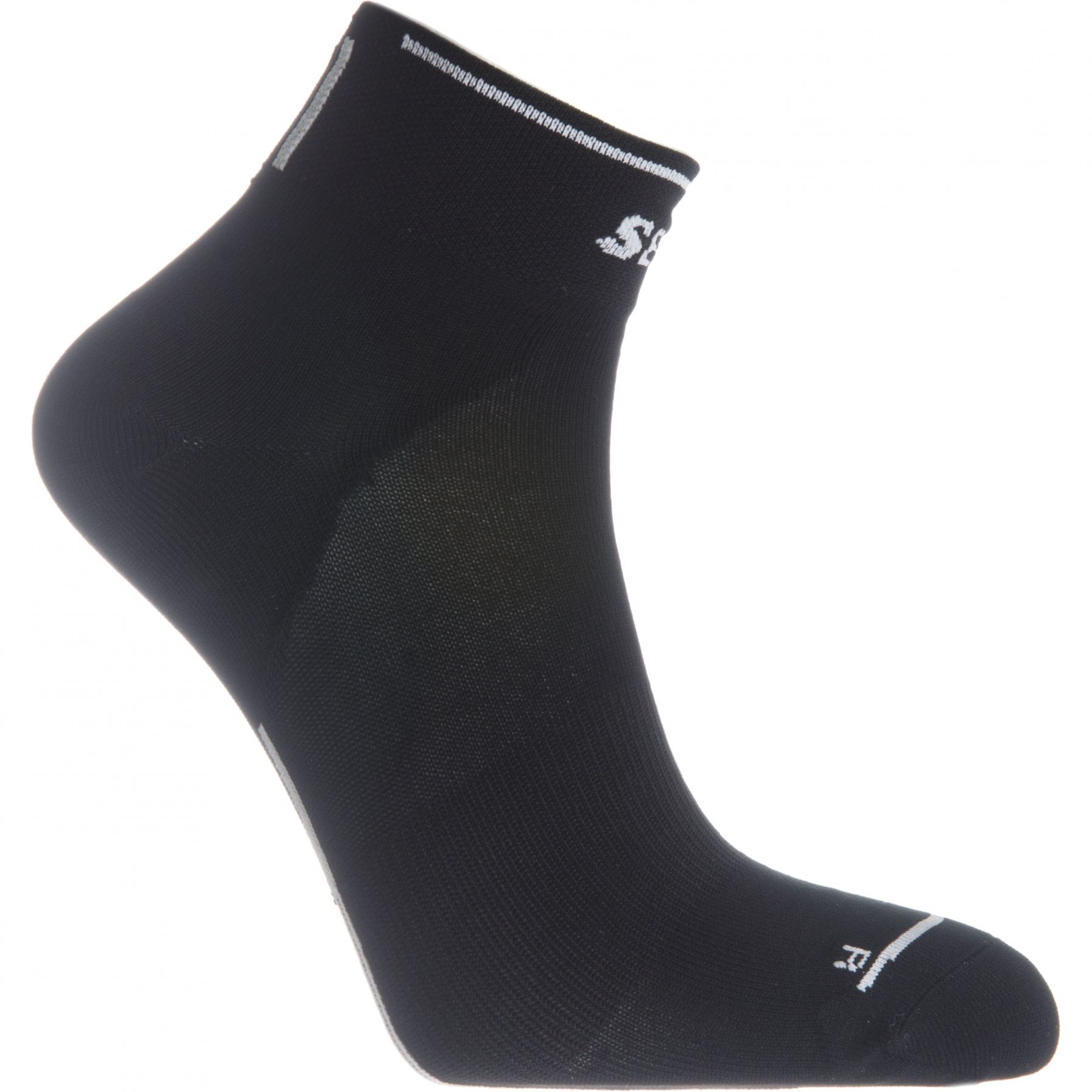 Seger Running Basic, calcetines running, negro