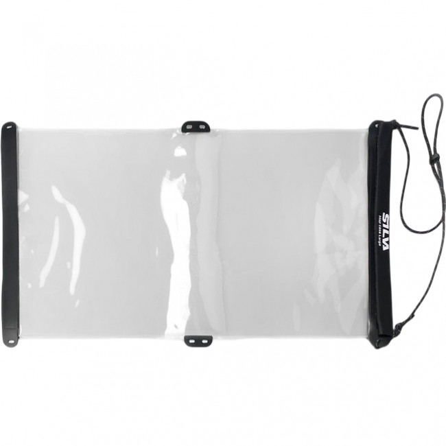 Silva Bolsa Impermeable para Mapas Grande, unisex, negro