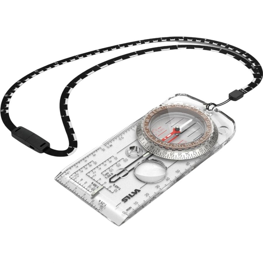 Silva Kompas 3E, brújula, negro