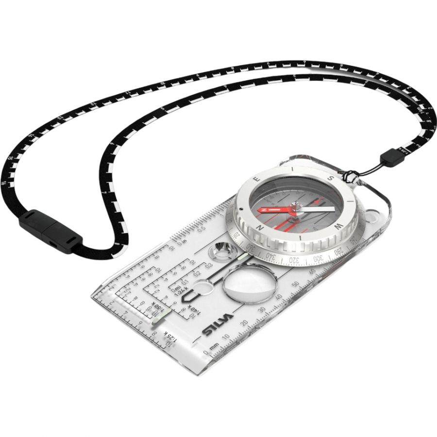 Silva Kompas Expedition Neo, brújula, unisex, negro