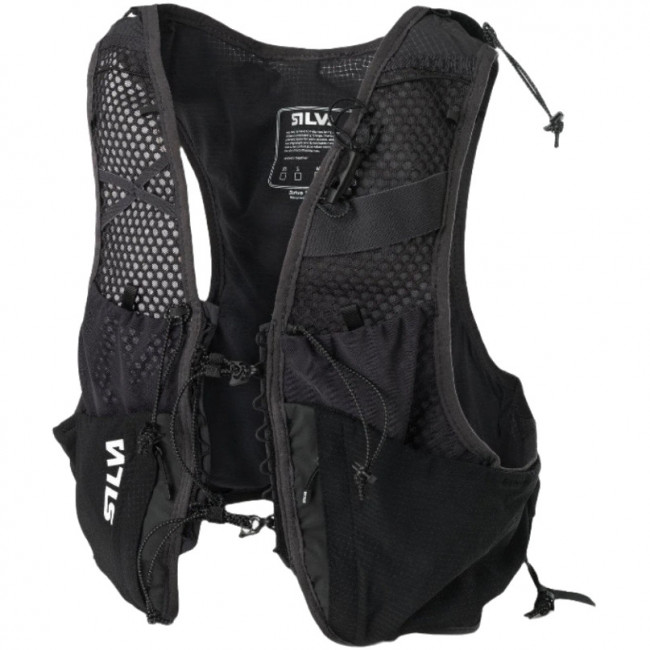 Silva Strive 10, chaleco de correr, unisex, negro