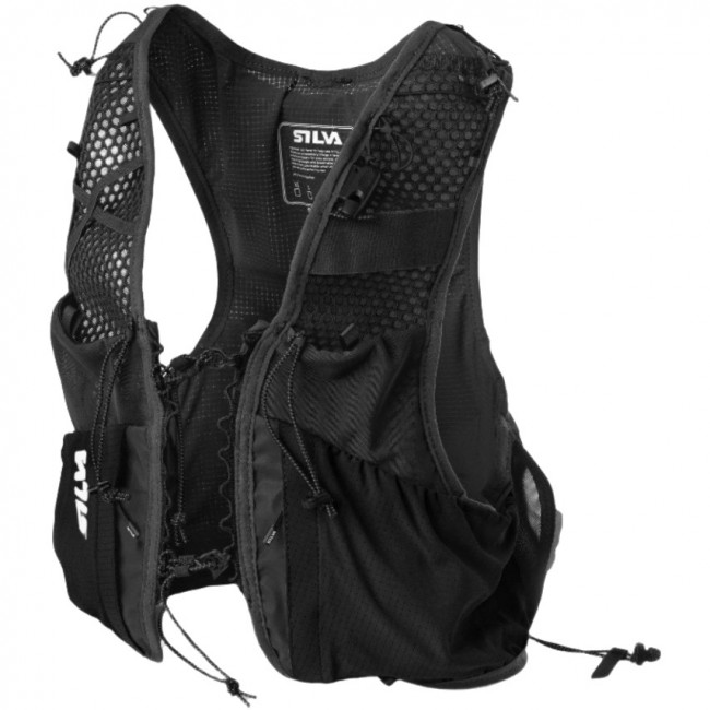 Silva Strive 5, chaleco de correr, unisex, negro