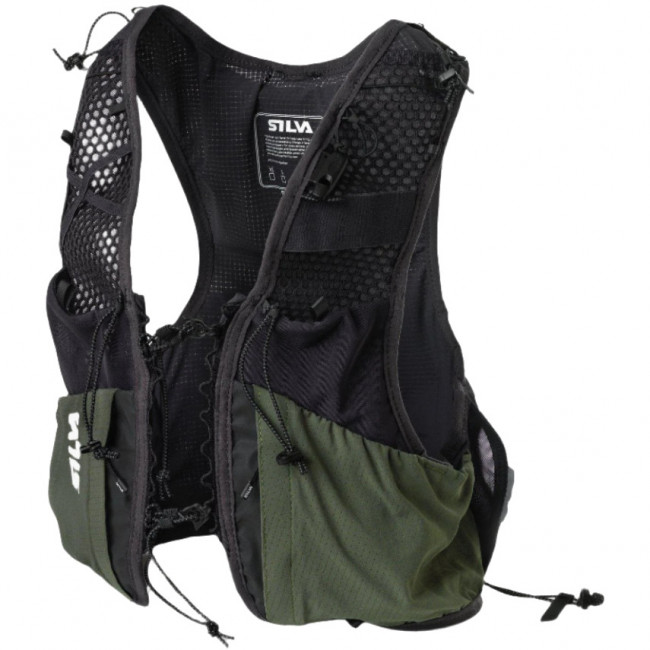 Silva Strive 5, chaleco de correr, unisex, verde