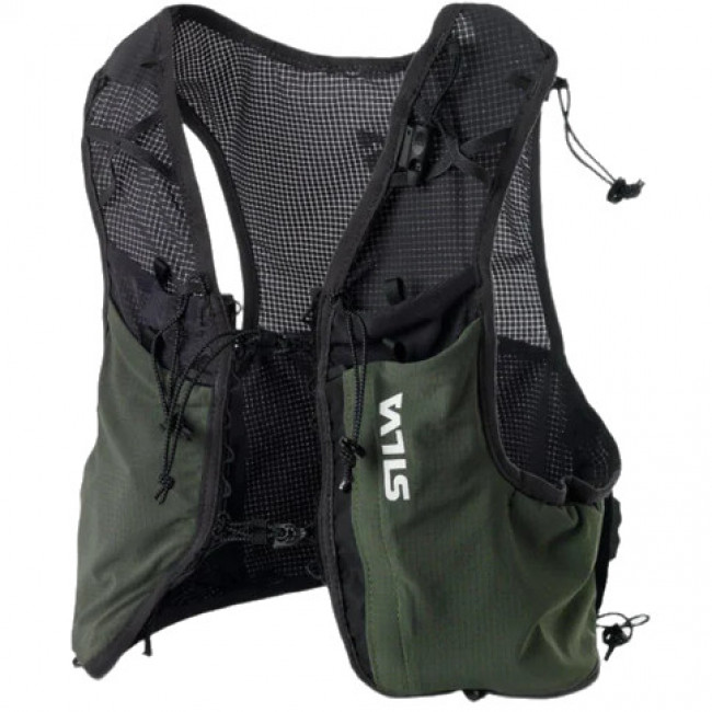 Silva Strive Fly, chaleco de correr, unisex, verde