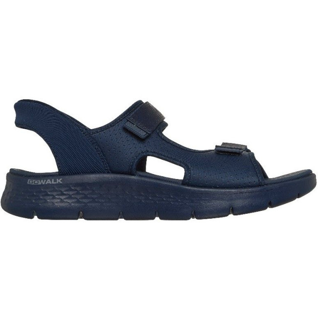 Go Walk Flex Sandal - Entrada fácil, zapatillas de ocio, hombre, azul oscuro