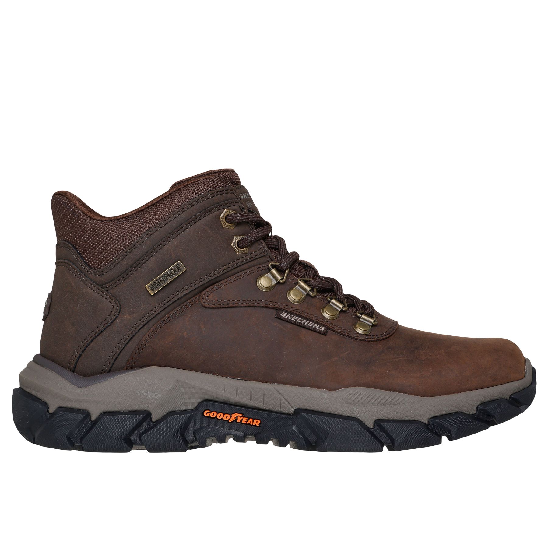 Skechers Santoro - Relic, zapato de senderismo, hombre, marrón