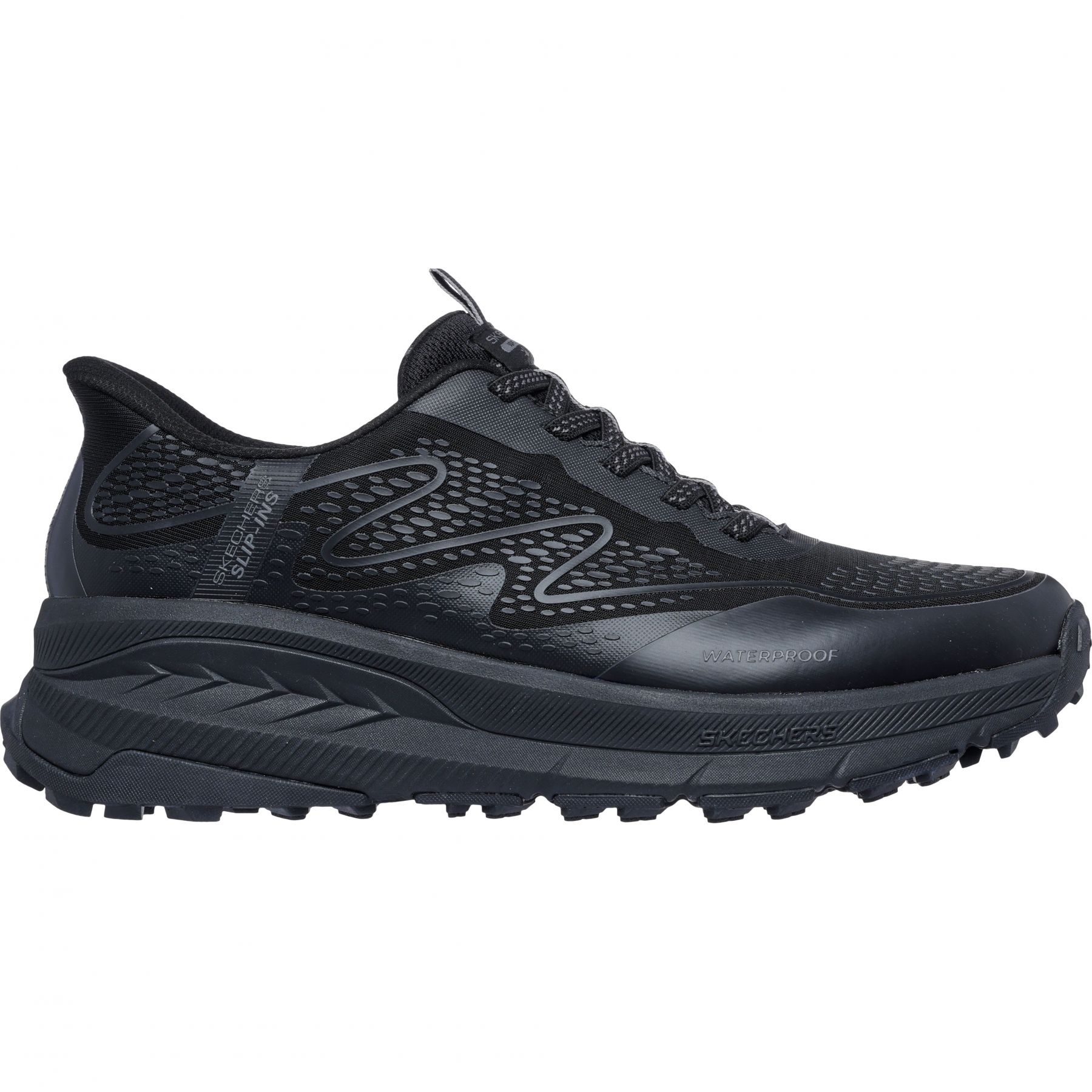 Skechers Switch Back - Welch Creek, zapatos outdoor, hombre, negro