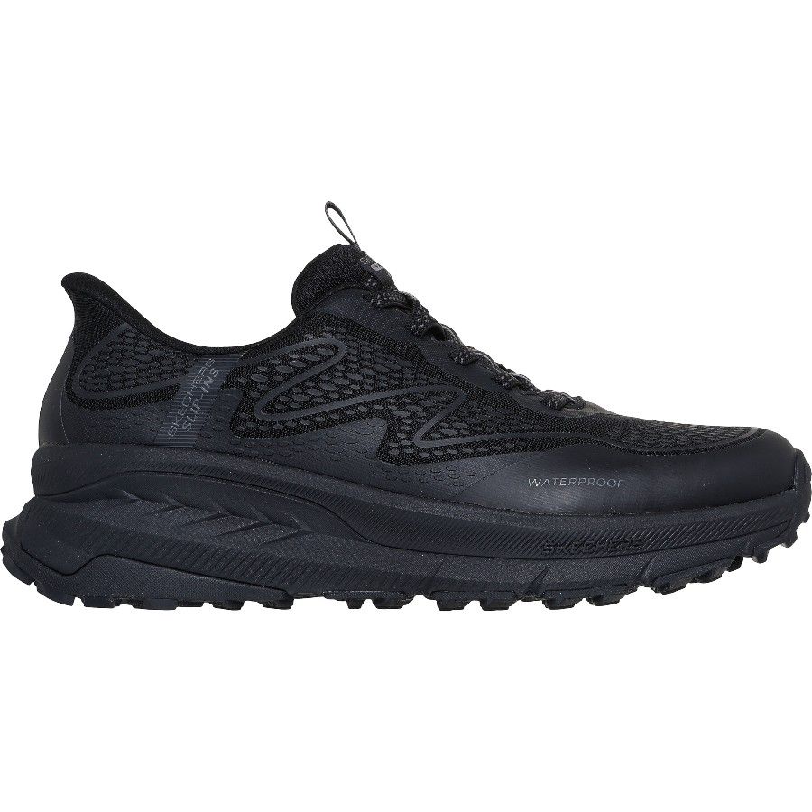 Skechers Switch Back - Welch Creek, zapatos outdoor, hombre, negro