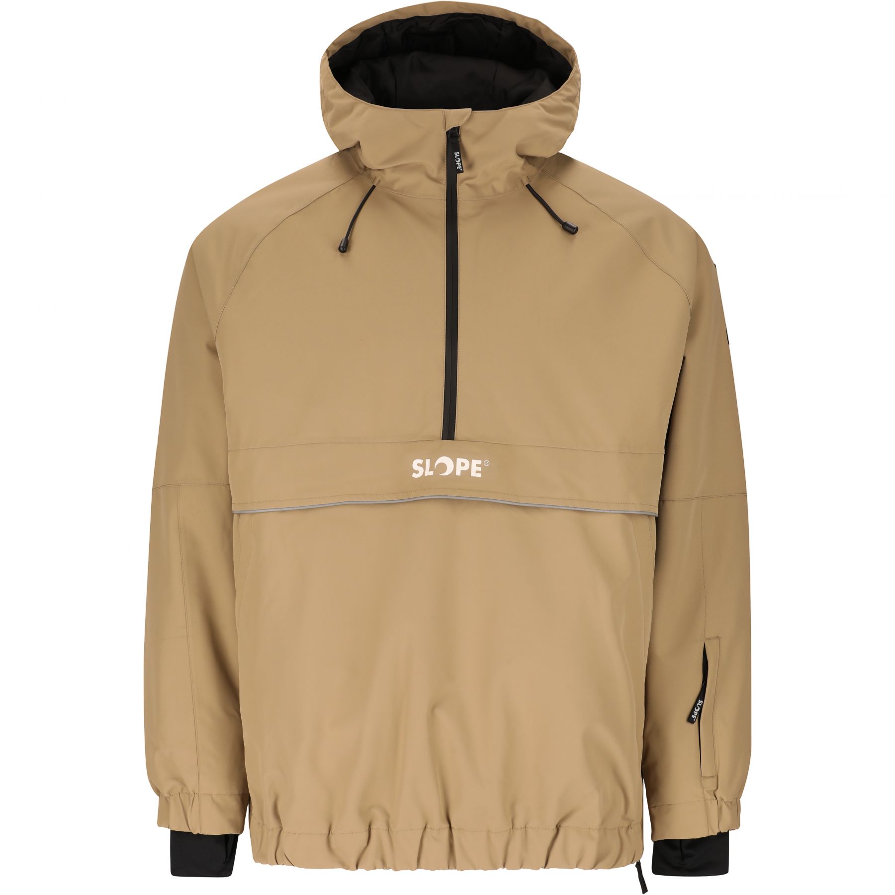 SLOPE Blizz Loose, anorak de snowboard, hombre, marrón
