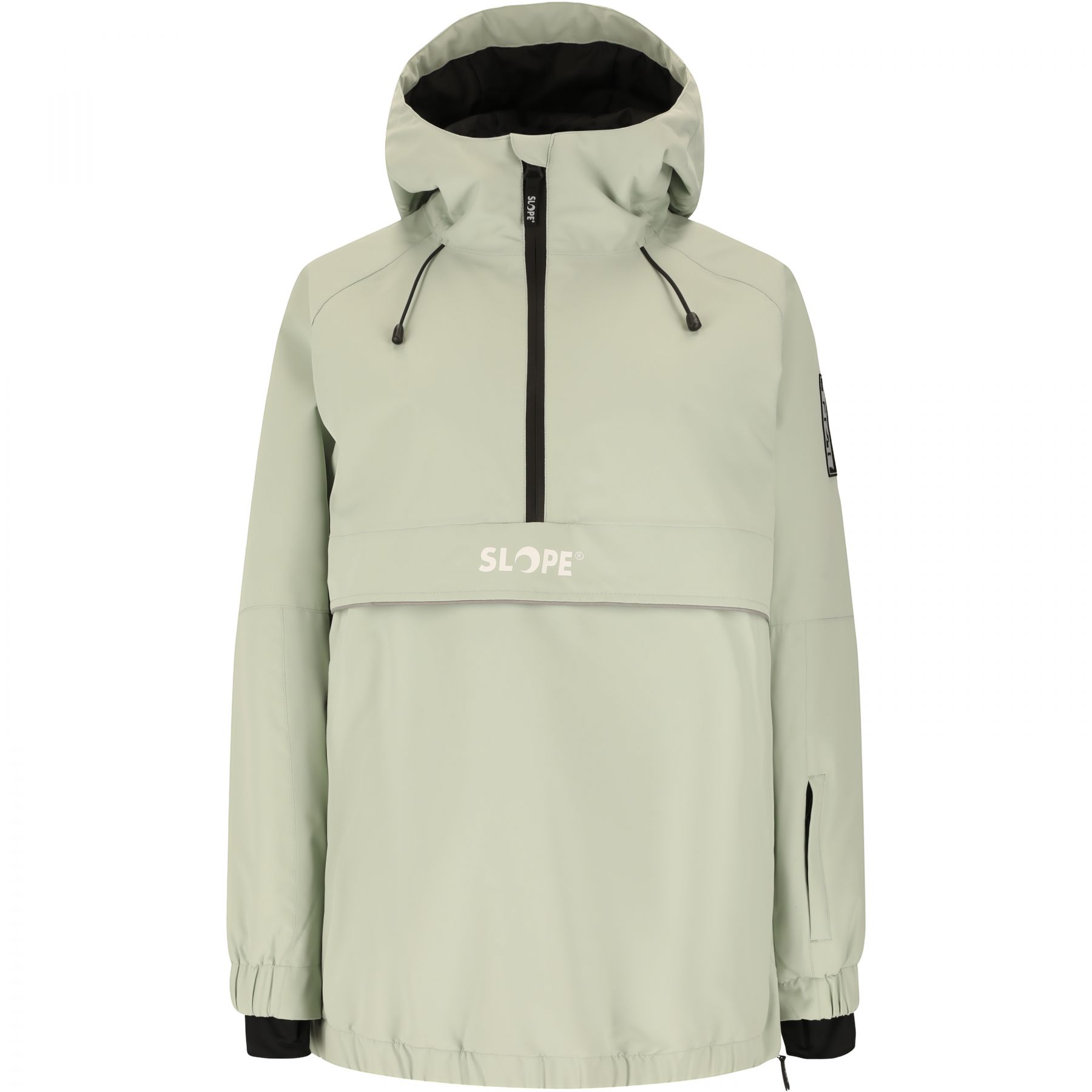 SLOPE Blizz Loose, anorak de snowboard, mujer, aqua gray