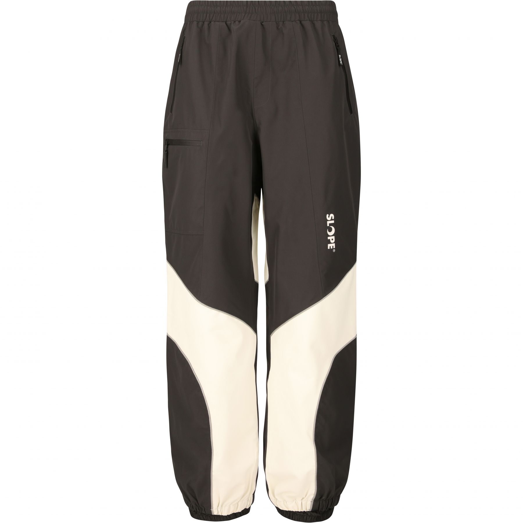 SLOPE Blizz loose pantalones de snowboard, hombre, negro