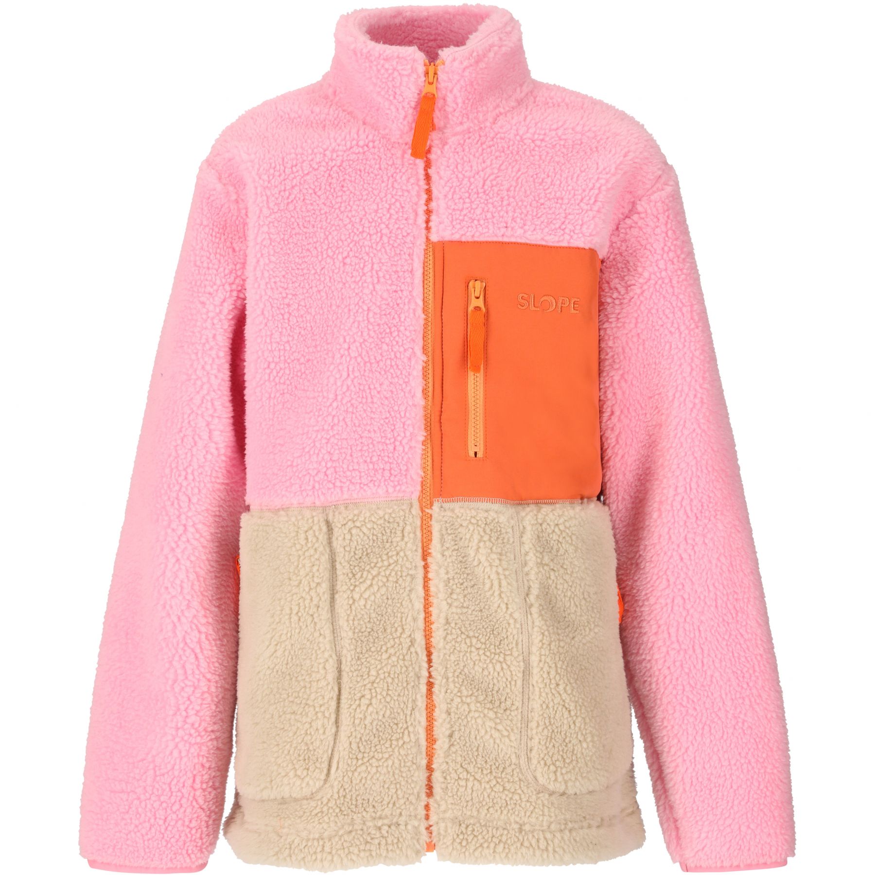 SLOPE Katau Teddy, forro polar, junior, rosa