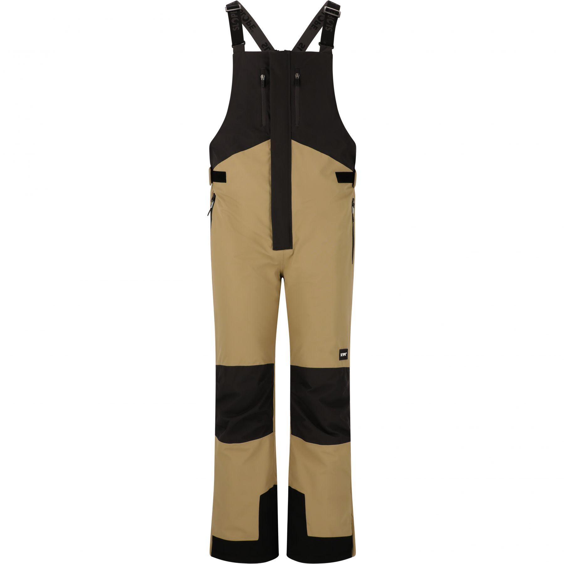 SLOPE Kenwood Bib, pantalones de esquí, hombre, marrón