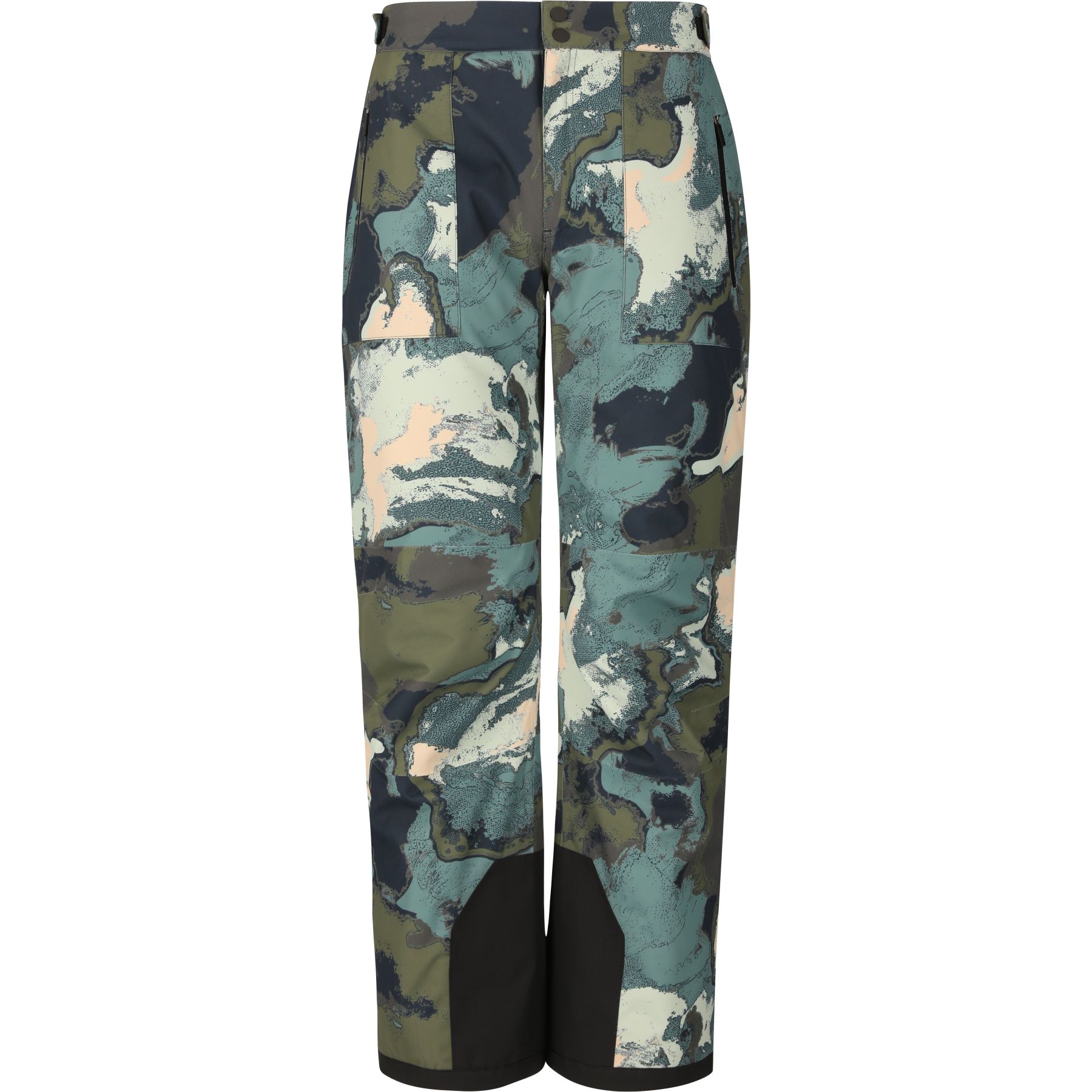 SLOPE Killy AOP, pantalones de esquí, hombre, aop verde