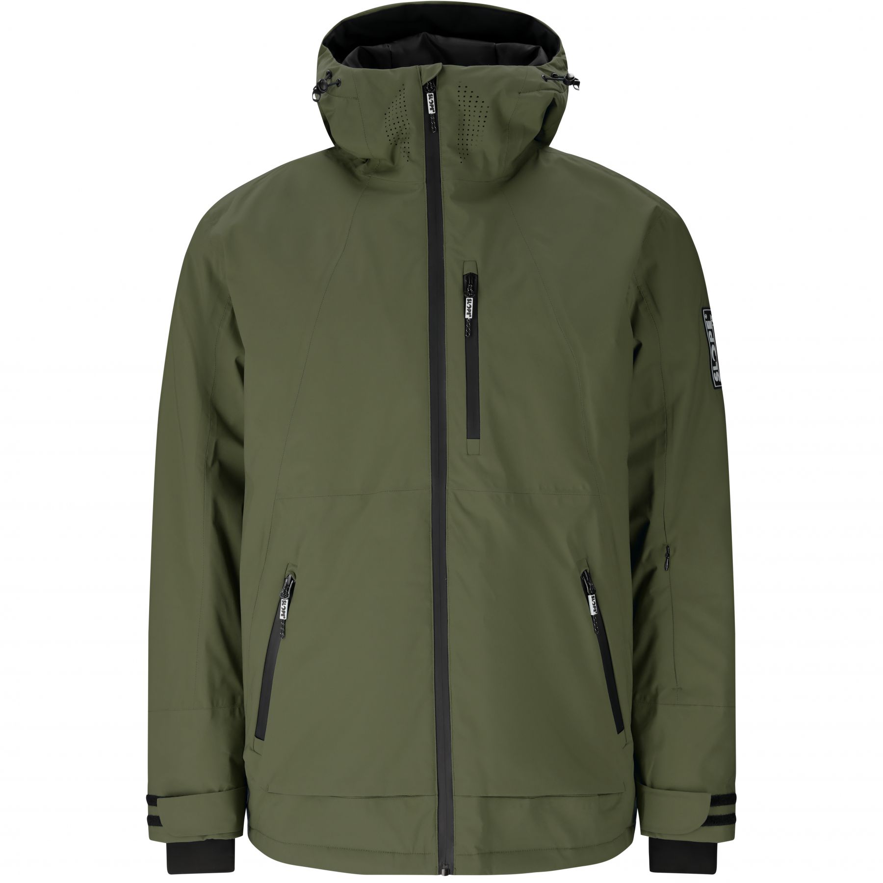 SLOPE River, chaqueta de esquí, hombre, verde
